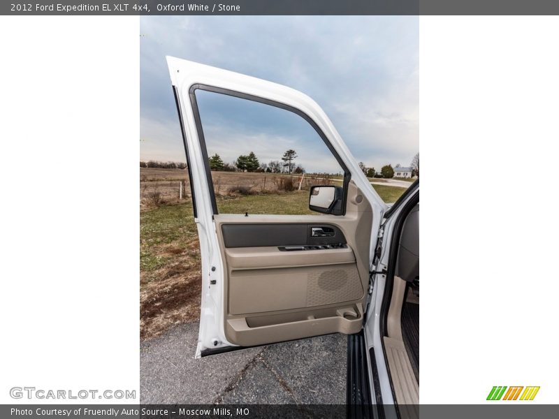 Oxford White / Stone 2012 Ford Expedition EL XLT 4x4