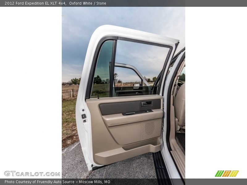 Oxford White / Stone 2012 Ford Expedition EL XLT 4x4