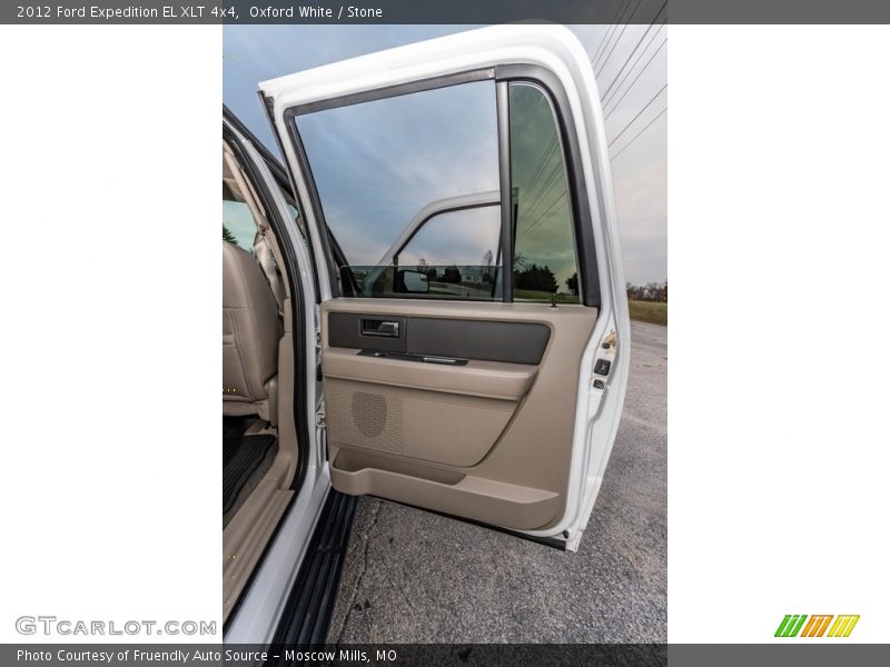 Oxford White / Stone 2012 Ford Expedition EL XLT 4x4
