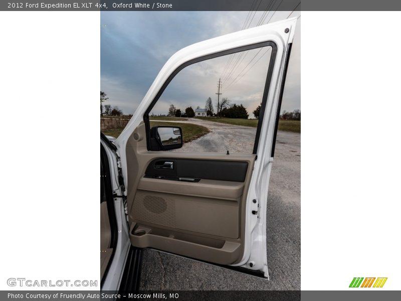 Oxford White / Stone 2012 Ford Expedition EL XLT 4x4