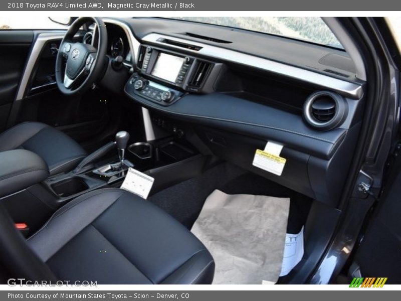 Magnetic Gray Metallic / Black 2018 Toyota RAV4 Limited AWD