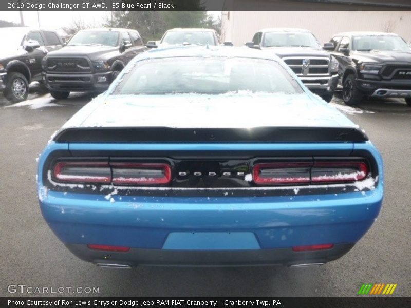 B5 Blue Pearl / Black 2019 Dodge Challenger GT AWD