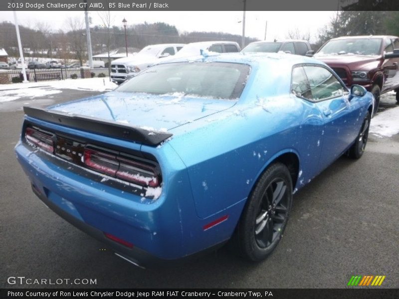 B5 Blue Pearl / Black 2019 Dodge Challenger GT AWD
