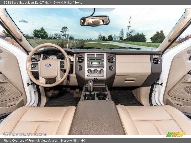 Oxford White / Stone 2012 Ford Expedition EL XLT 4x4