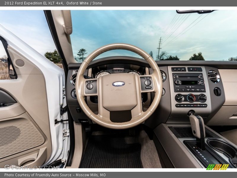 Oxford White / Stone 2012 Ford Expedition EL XLT 4x4
