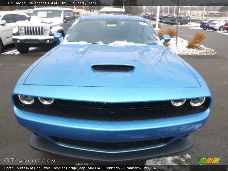 B5 Blue Pearl / Black 2019 Dodge Challenger GT AWD
