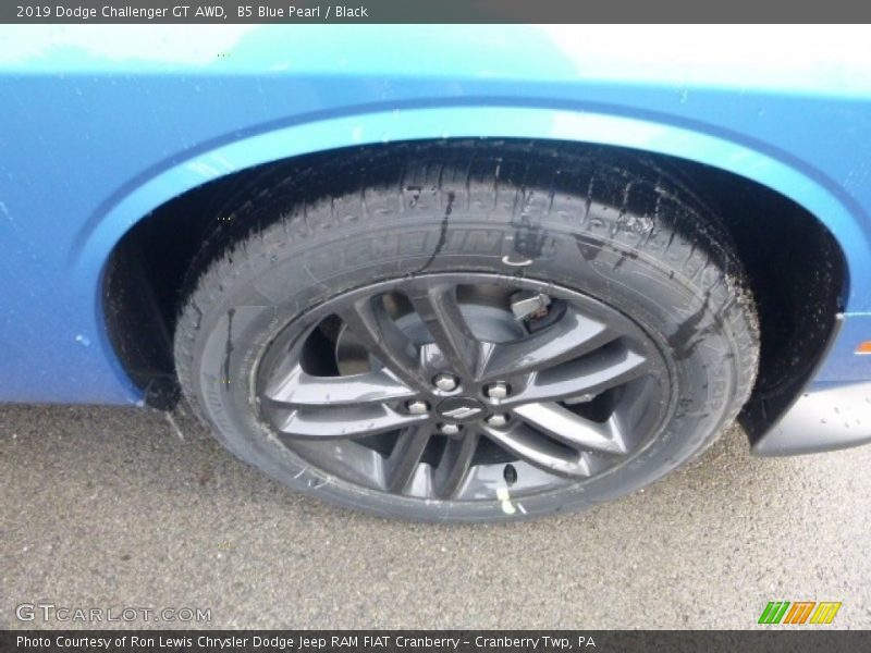 B5 Blue Pearl / Black 2019 Dodge Challenger GT AWD