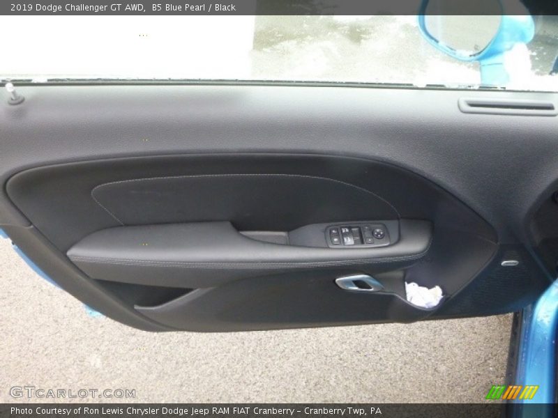 B5 Blue Pearl / Black 2019 Dodge Challenger GT AWD