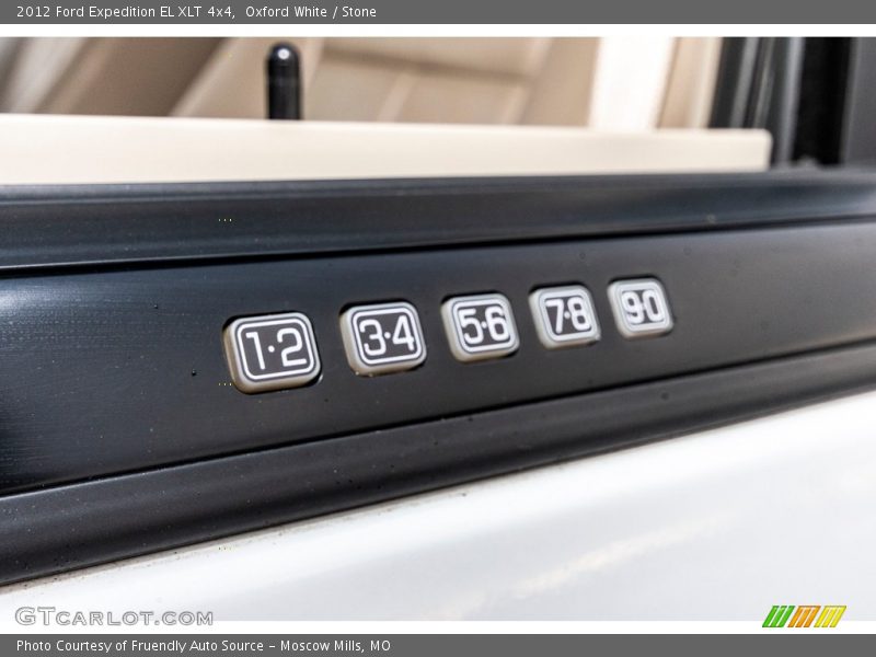 Oxford White / Stone 2012 Ford Expedition EL XLT 4x4