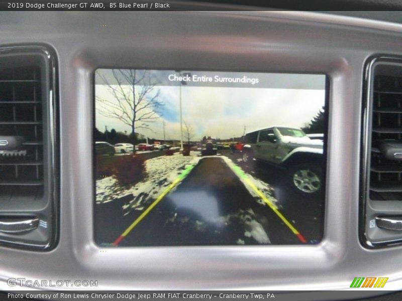 B5 Blue Pearl / Black 2019 Dodge Challenger GT AWD