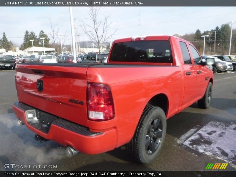 Flame Red / Black/Diesel Gray 2019 Ram 1500 Classic Express Quad Cab 4x4