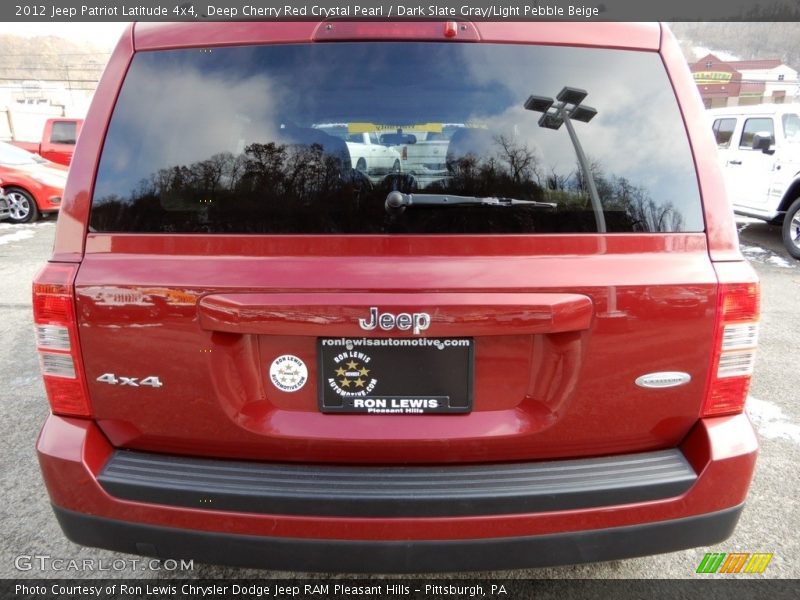 Deep Cherry Red Crystal Pearl / Dark Slate Gray/Light Pebble Beige 2012 Jeep Patriot Latitude 4x4