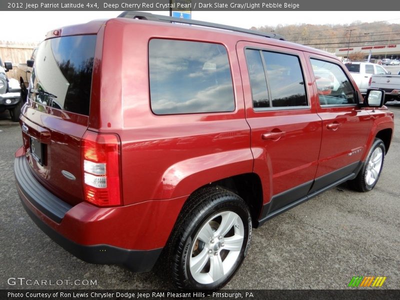 Deep Cherry Red Crystal Pearl / Dark Slate Gray/Light Pebble Beige 2012 Jeep Patriot Latitude 4x4