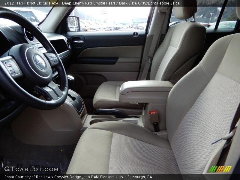 Deep Cherry Red Crystal Pearl / Dark Slate Gray/Light Pebble Beige 2012 Jeep Patriot Latitude 4x4