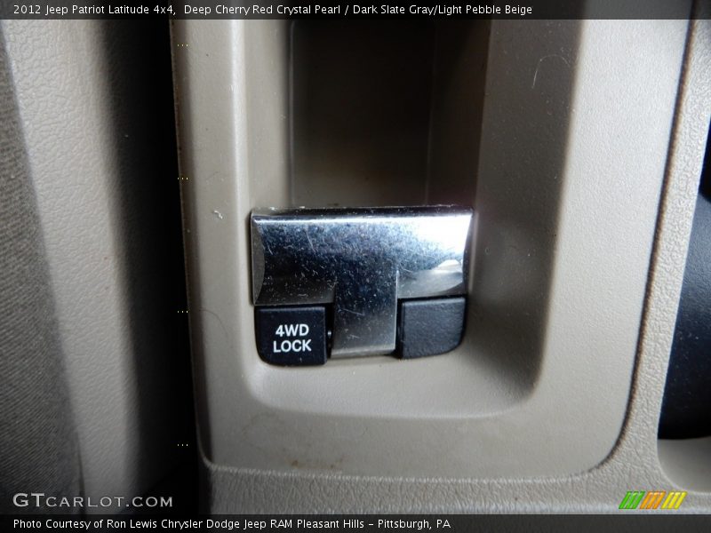 Deep Cherry Red Crystal Pearl / Dark Slate Gray/Light Pebble Beige 2012 Jeep Patriot Latitude 4x4