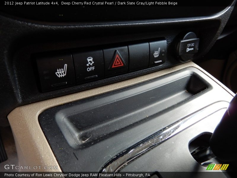 Deep Cherry Red Crystal Pearl / Dark Slate Gray/Light Pebble Beige 2012 Jeep Patriot Latitude 4x4