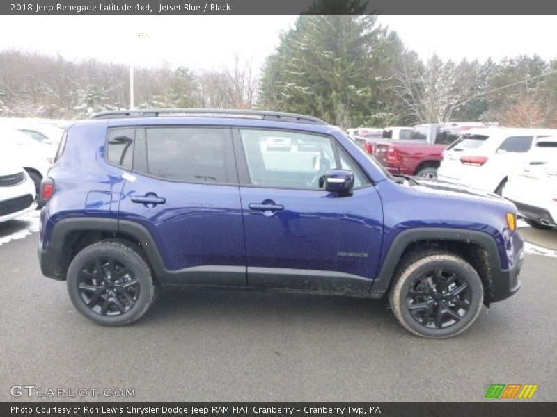 Jetset Blue / Black 2018 Jeep Renegade Latitude 4x4