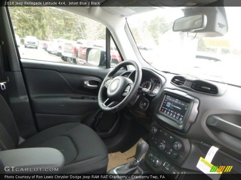 Jetset Blue / Black 2018 Jeep Renegade Latitude 4x4