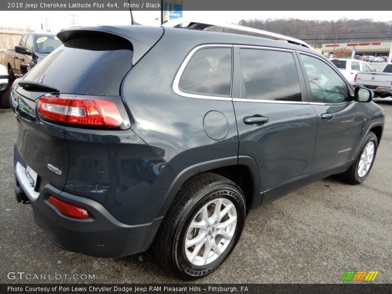 Rhino / Black 2018 Jeep Cherokee Latitude Plus 4x4