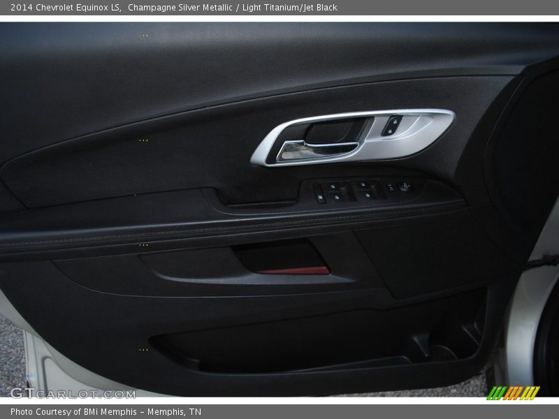 Champagne Silver Metallic / Light Titanium/Jet Black 2014 Chevrolet Equinox LS