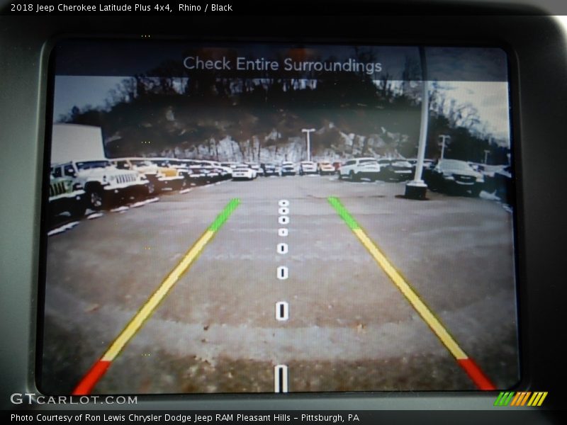 Rhino / Black 2018 Jeep Cherokee Latitude Plus 4x4
