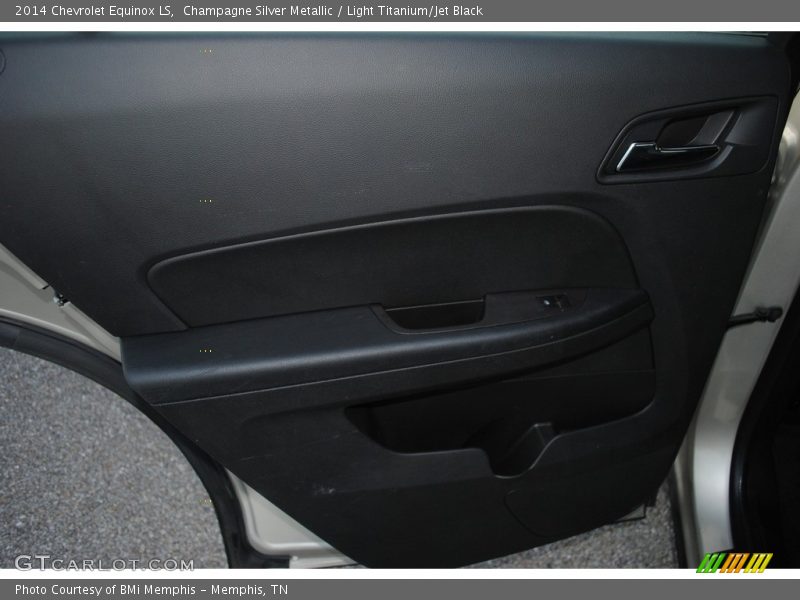 Champagne Silver Metallic / Light Titanium/Jet Black 2014 Chevrolet Equinox LS