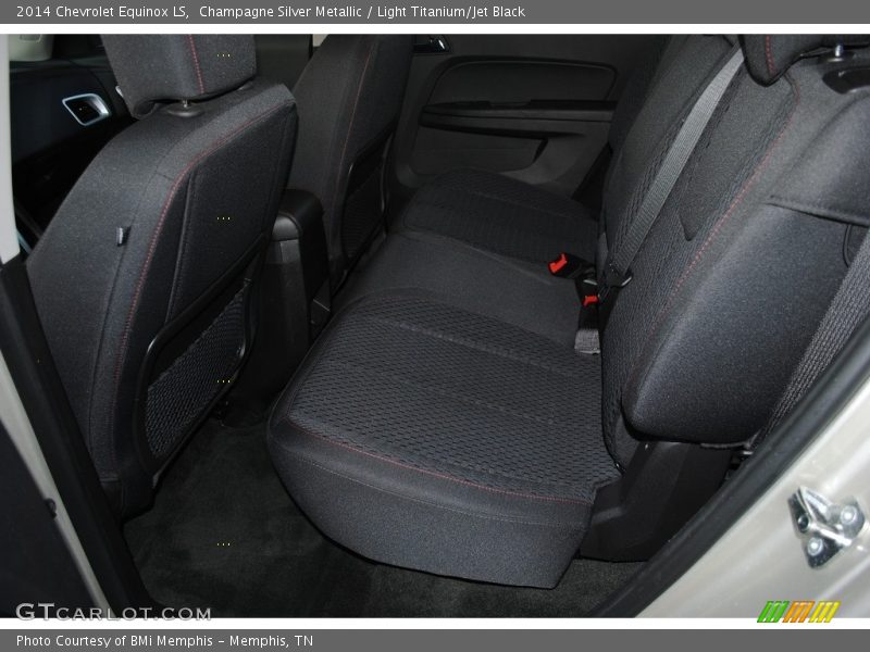 Champagne Silver Metallic / Light Titanium/Jet Black 2014 Chevrolet Equinox LS