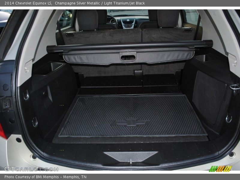 Champagne Silver Metallic / Light Titanium/Jet Black 2014 Chevrolet Equinox LS