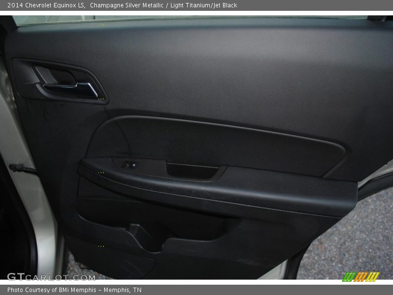 Champagne Silver Metallic / Light Titanium/Jet Black 2014 Chevrolet Equinox LS