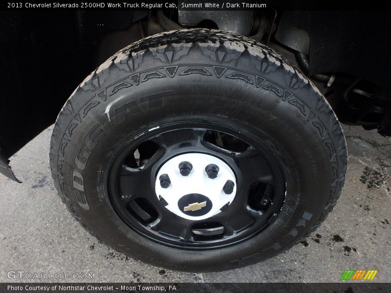 Summit White / Dark Titanium 2013 Chevrolet Silverado 2500HD Work Truck Regular Cab