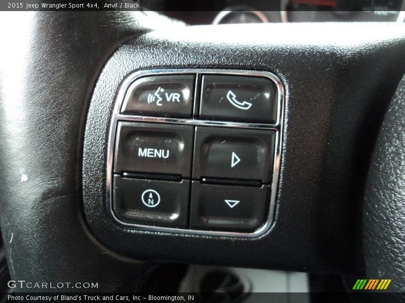 Anvil / Black 2015 Jeep Wrangler Sport 4x4