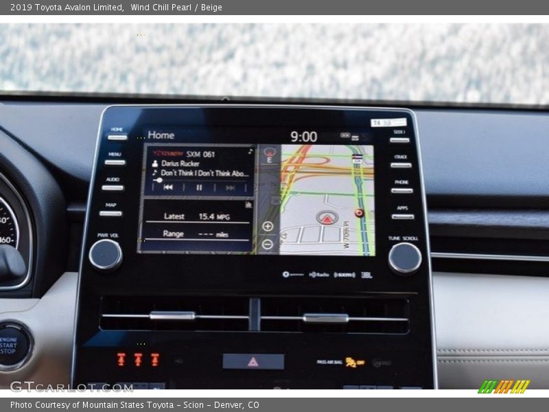 Wind Chill Pearl / Beige 2019 Toyota Avalon Limited