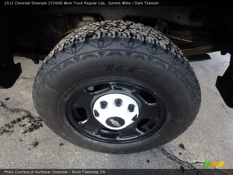Summit White / Dark Titanium 2013 Chevrolet Silverado 2500HD Work Truck Regular Cab