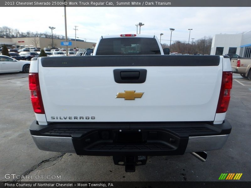 Summit White / Dark Titanium 2013 Chevrolet Silverado 2500HD Work Truck Regular Cab