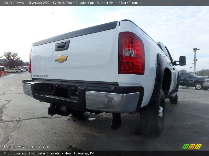 Summit White / Dark Titanium 2013 Chevrolet Silverado 2500HD Work Truck Regular Cab