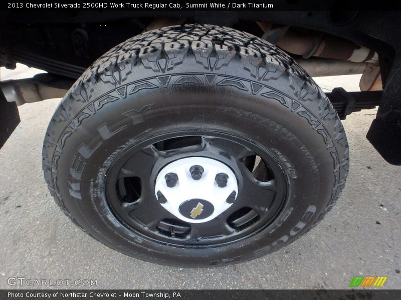 Summit White / Dark Titanium 2013 Chevrolet Silverado 2500HD Work Truck Regular Cab