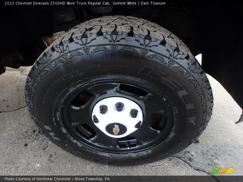 Summit White / Dark Titanium 2013 Chevrolet Silverado 2500HD Work Truck Regular Cab