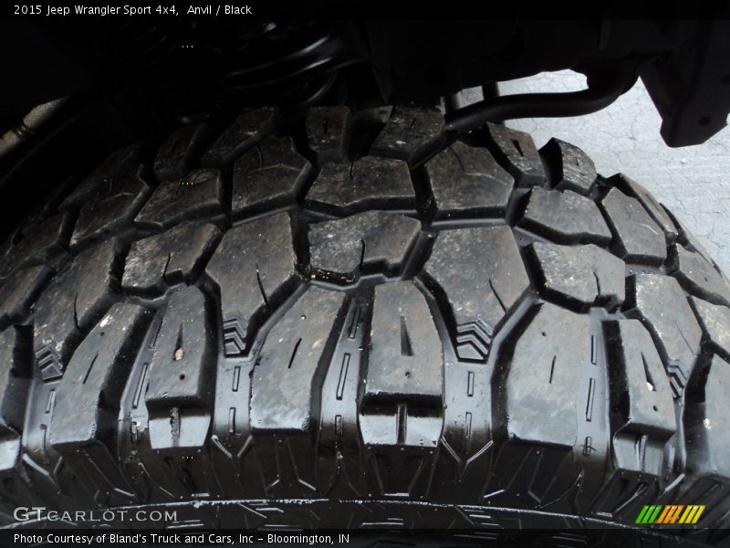 Anvil / Black 2015 Jeep Wrangler Sport 4x4