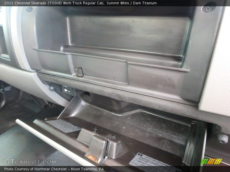 Summit White / Dark Titanium 2013 Chevrolet Silverado 2500HD Work Truck Regular Cab