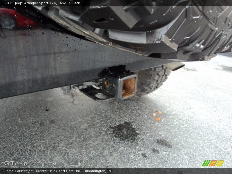 Anvil / Black 2015 Jeep Wrangler Sport 4x4