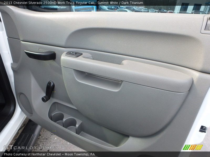 Summit White / Dark Titanium 2013 Chevrolet Silverado 2500HD Work Truck Regular Cab