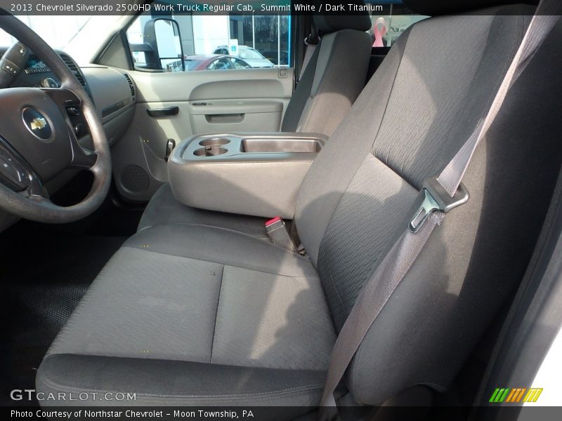 Summit White / Dark Titanium 2013 Chevrolet Silverado 2500HD Work Truck Regular Cab
