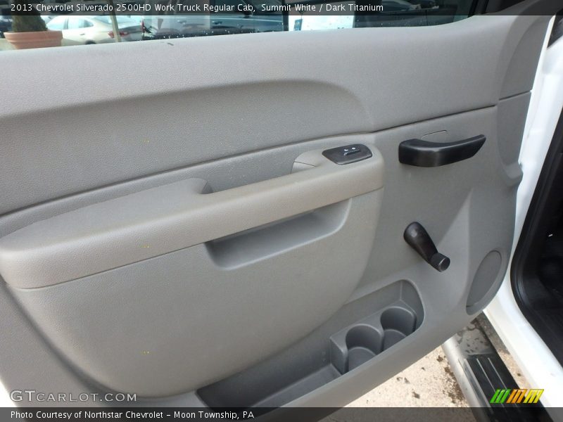 Summit White / Dark Titanium 2013 Chevrolet Silverado 2500HD Work Truck Regular Cab