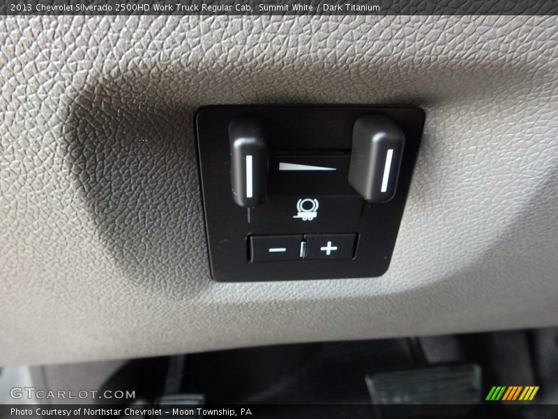 Summit White / Dark Titanium 2013 Chevrolet Silverado 2500HD Work Truck Regular Cab