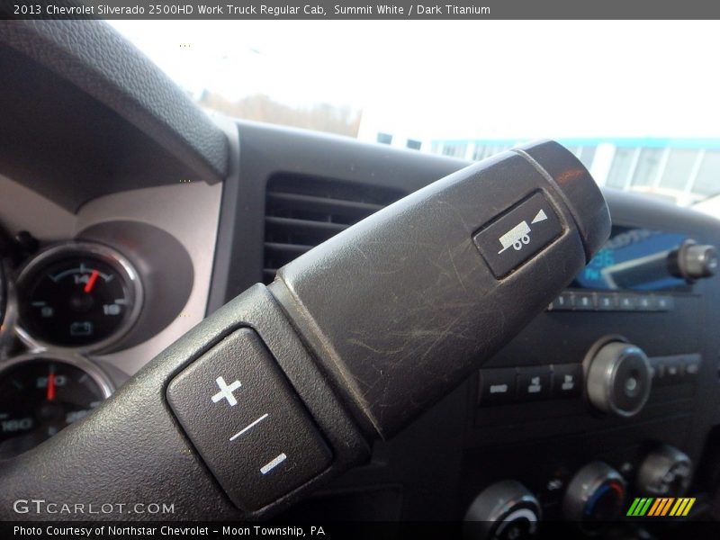 Summit White / Dark Titanium 2013 Chevrolet Silverado 2500HD Work Truck Regular Cab