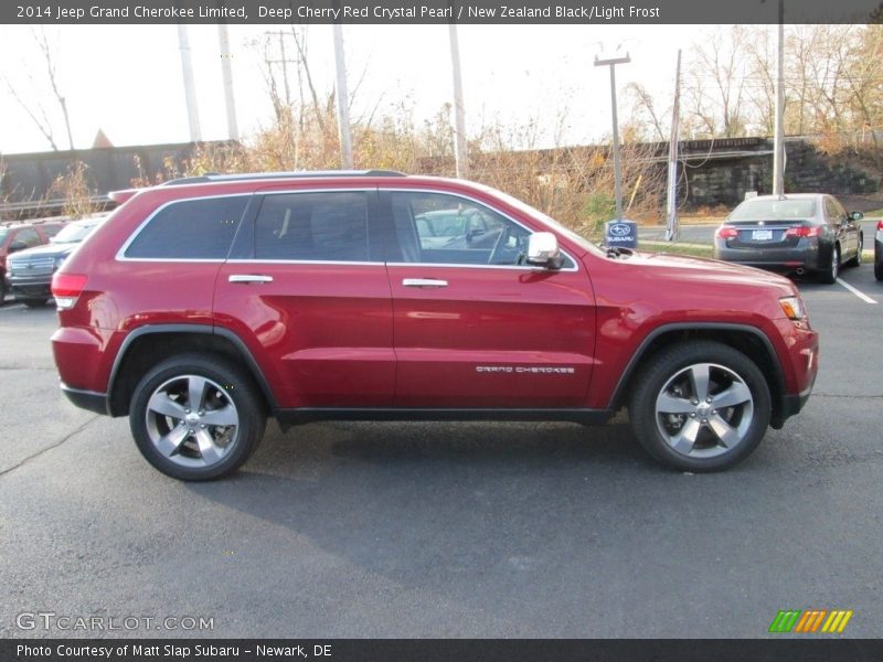 Deep Cherry Red Crystal Pearl / New Zealand Black/Light Frost 2014 Jeep Grand Cherokee Limited