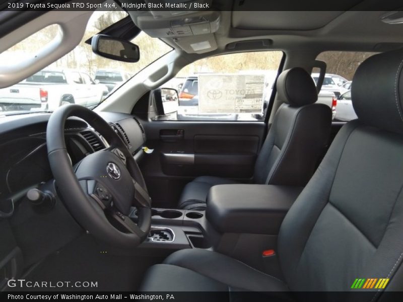 Front Seat of 2019 Sequoia TRD Sport 4x4