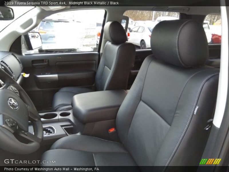 Front Seat of 2019 Sequoia TRD Sport 4x4