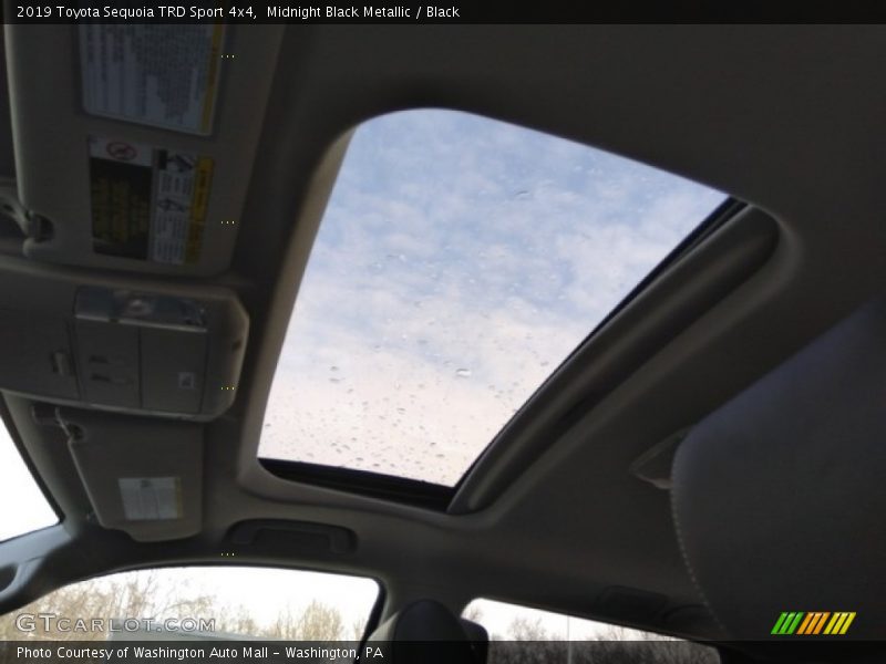 Sunroof of 2019 Sequoia TRD Sport 4x4