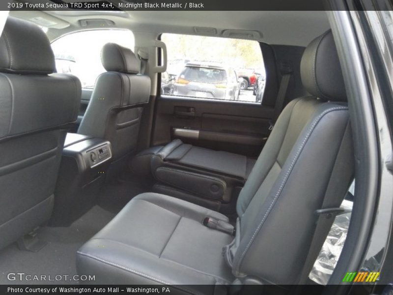 Rear Seat of 2019 Sequoia TRD Sport 4x4